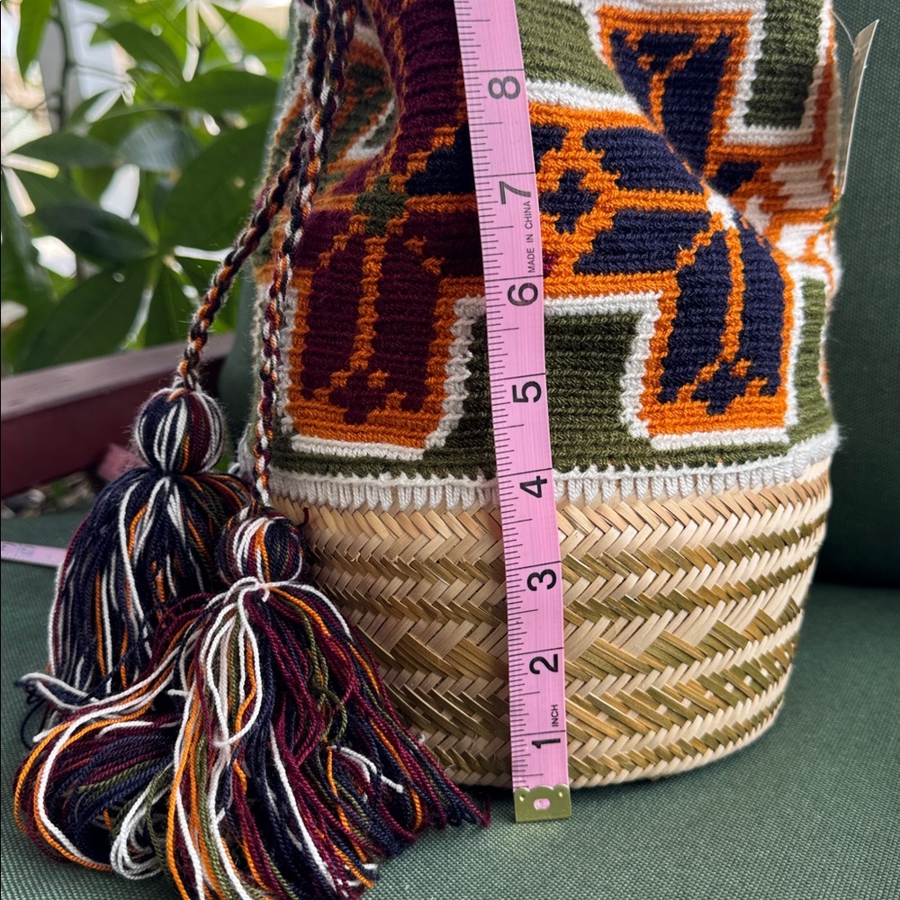 Opalo Handwoven and Iraca Palm Tote –Colombian Artisan Bag - Picture 10 of 12
